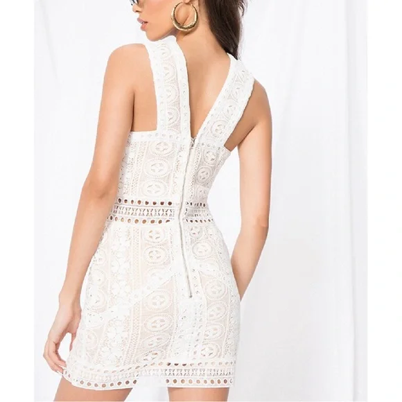 Revolve Superdown Pauline High Neck Dress - Picture 3 of 5